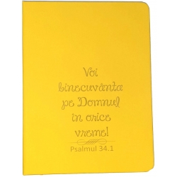 Notebook A5, Voi binecuvanta pe Domnul!